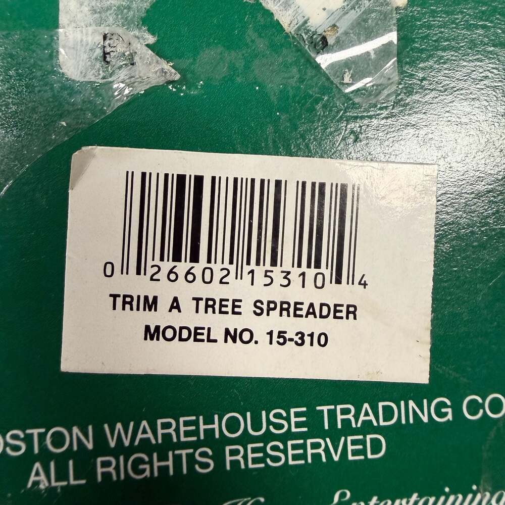 Boston Warehouse Trim A Tree Spreader Set of 4 Christmas - Picture 3 of 4